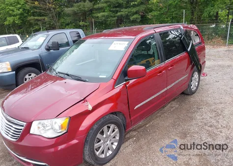 2016 Chrysler Town & Country Touring from USA, damaged, VIN 2C4RC1BG1GR165473